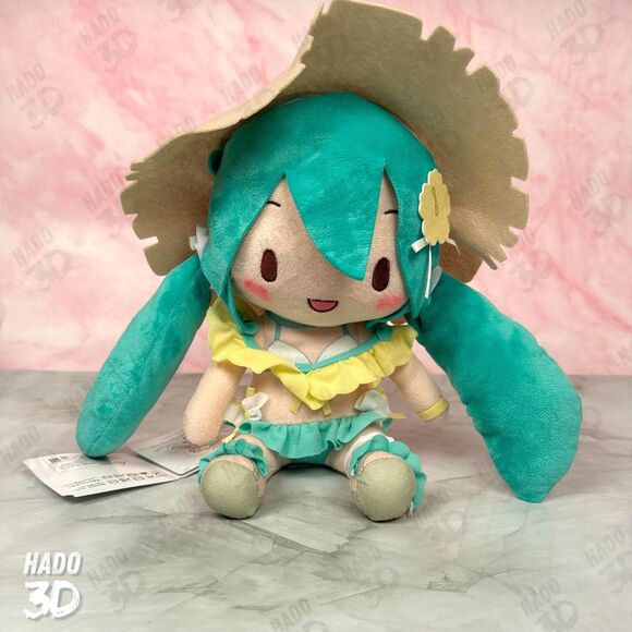 Hatsune Miku Conceptual Series Vol. 1 Fuwapuchi M Plush Doll (US) New Sega - Picture 2 of 7